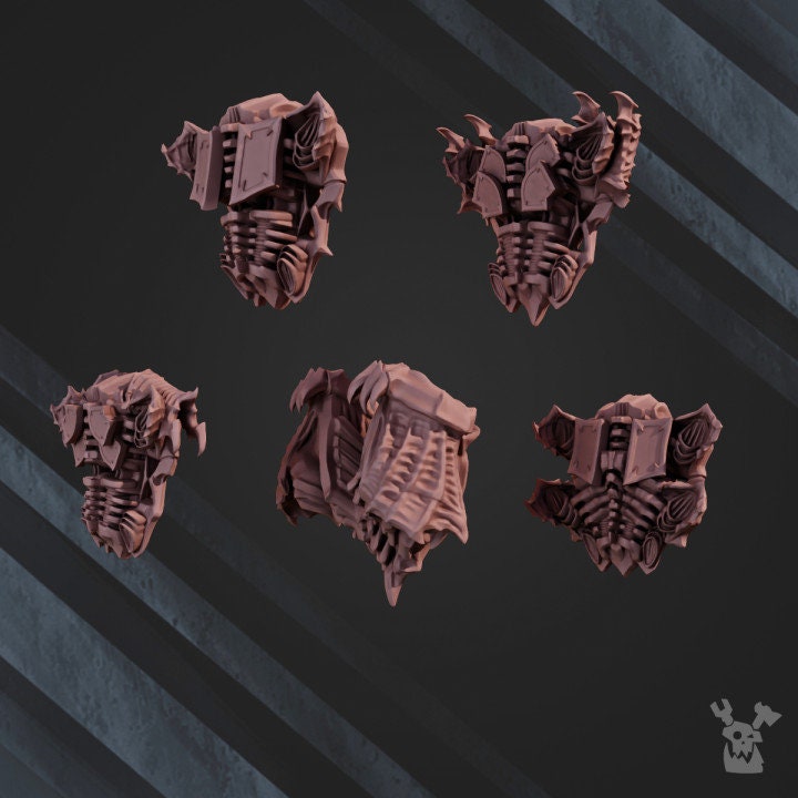 Nocturnal Backpacks (Set of 5) | OFFICIAL PREMIUM 8K RESOLUTION Miniatures by Dakka Dakka