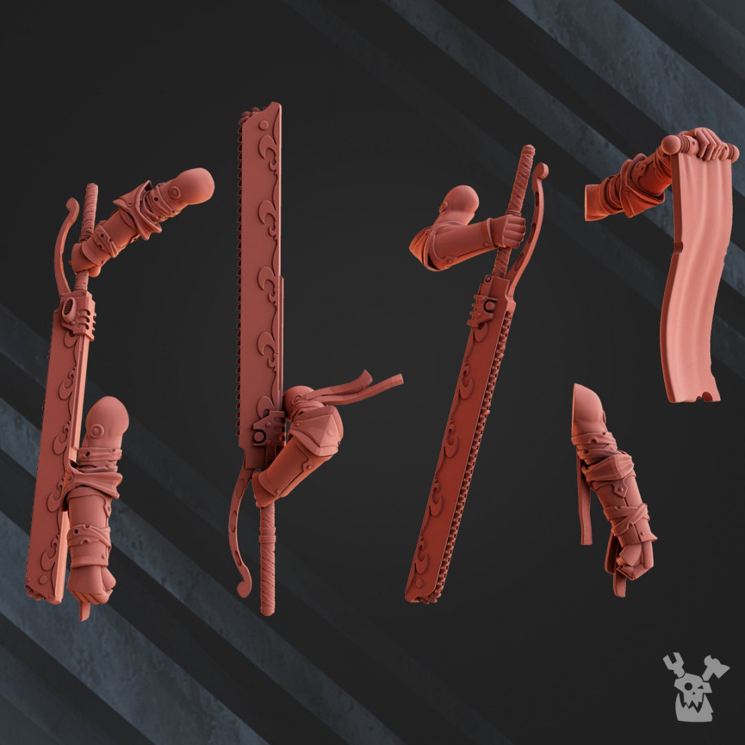 Poenitentiam Battle Sisters (Set of 5) | OFFICIAL PREMIUM 8K RESOLUTION Miniatures by Dakka Dakka