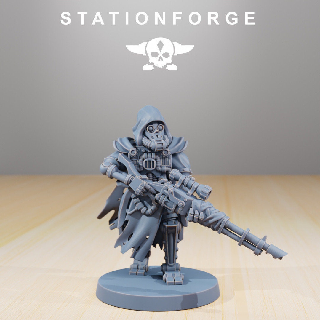Scavenger Scout Sniper | OFFICIAL 8k Resolution Print by Station Forge