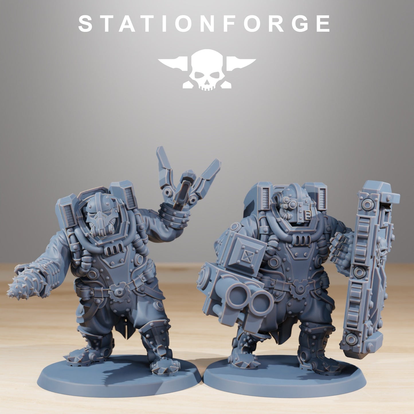 Frontliner Heavy Support x 10 | OFFICIAL PREMIUM 8K RESOLUTION Miniatures by Station Forge