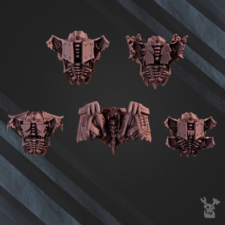 Nocturnal Backpacks (Set of 5) | OFFICIAL PREMIUM 8K RESOLUTION Miniatures by Dakka Dakka