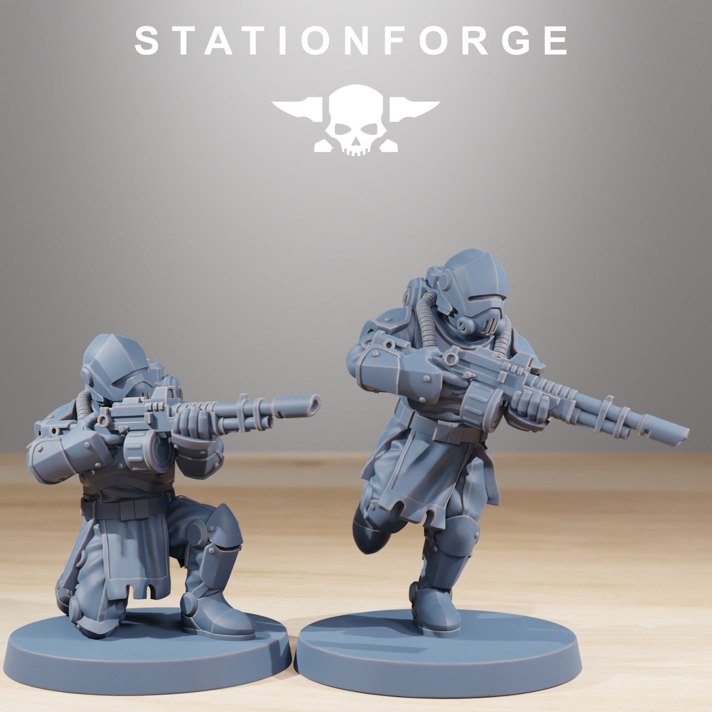 RoyalGuard Infantry Builders Kit (Set of 10) | High Detail 8K Resolution 3D Print | Grimdark Future Fantasy | by StationForge