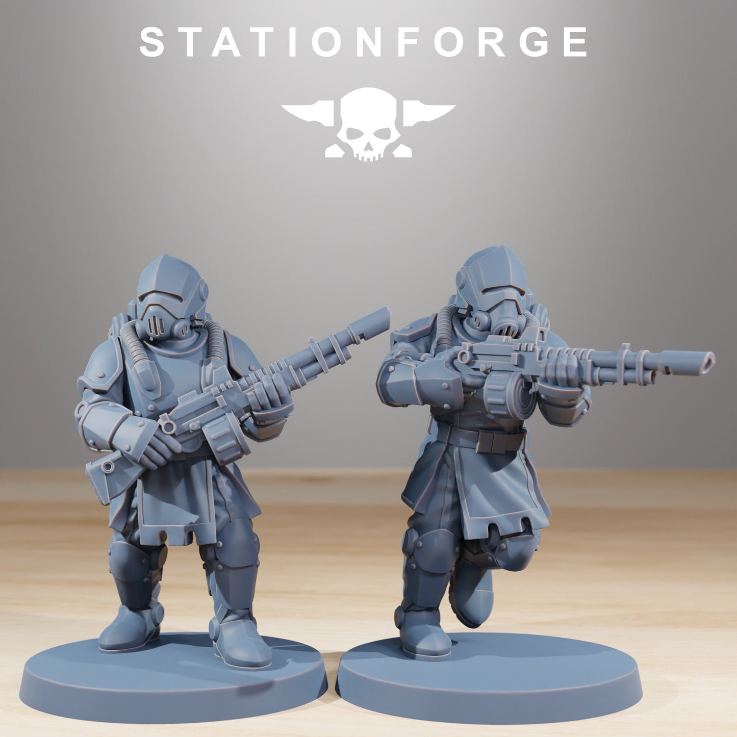 RoyalGuard Infantry Builders Kit (Set of 10) | High Detail 8K Resolution 3D Print | Grimdark Future Fantasy | by StationForge