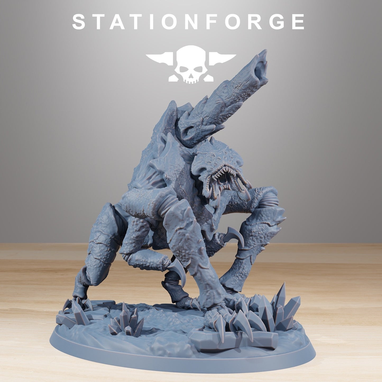 Xenarid Fluxus + Base(s) by StationForge - Xenos | Alien | Prime | Gaunts | Hive Lord | Leviathan | Neurotyrant | Screamer