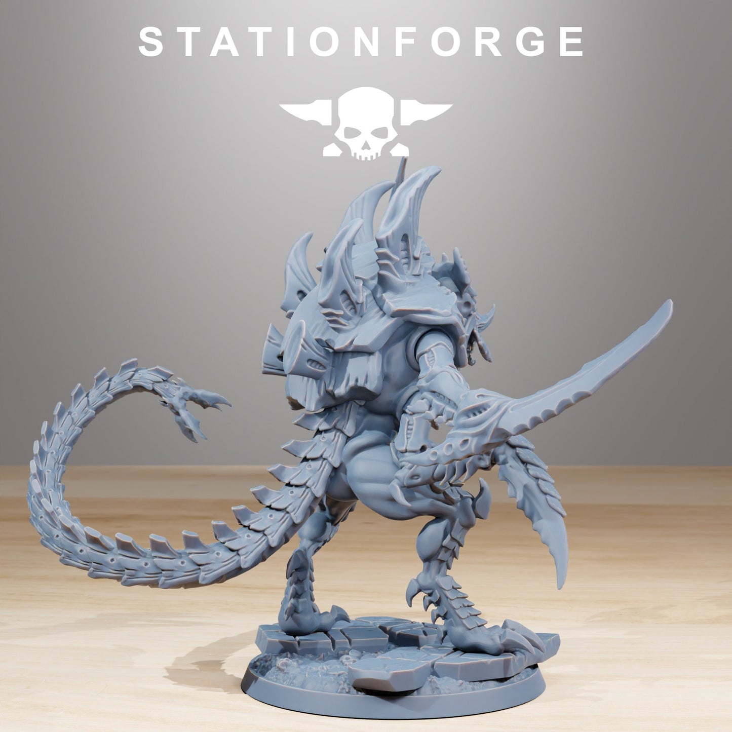 Xenarid Nyxar Predator + Base(s) by StationForge - Xenos | Alien | Prime | Gaunts | Hive Lord | Leviathan | Neurotyrant | Screamer