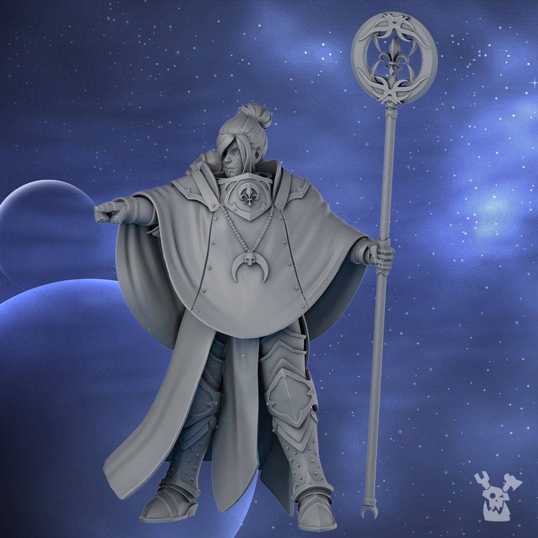 Order Oath Keeper by DakkaDakka Miniatures - Grimdark Future | Sororitas | Sisters | Nuns | Silence | Angels | Gothic | Adepta