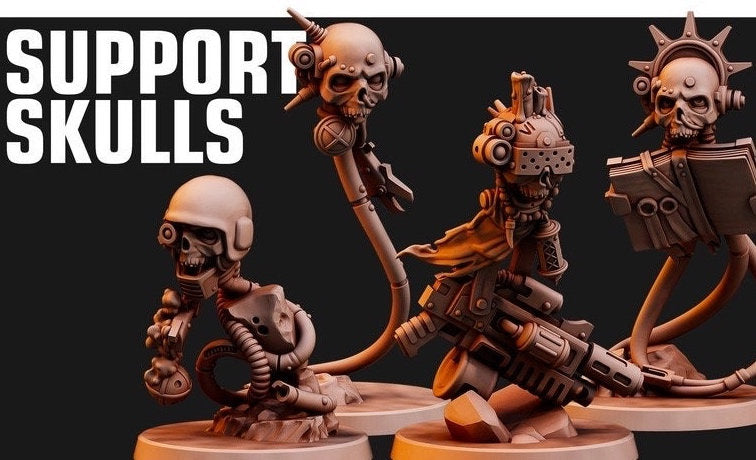 Support Skulls Squad (4 Models)