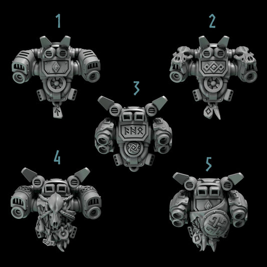 Primal Beasts Wolves [Jet Packs] Elite Upgrade Kit (Set of 5)