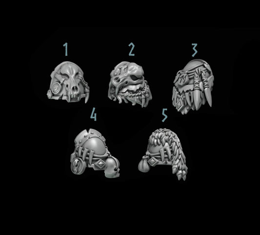 Primal Beasts Wolves [Shoulderpads #1] Elite Upgrade Kit (Set of 5)