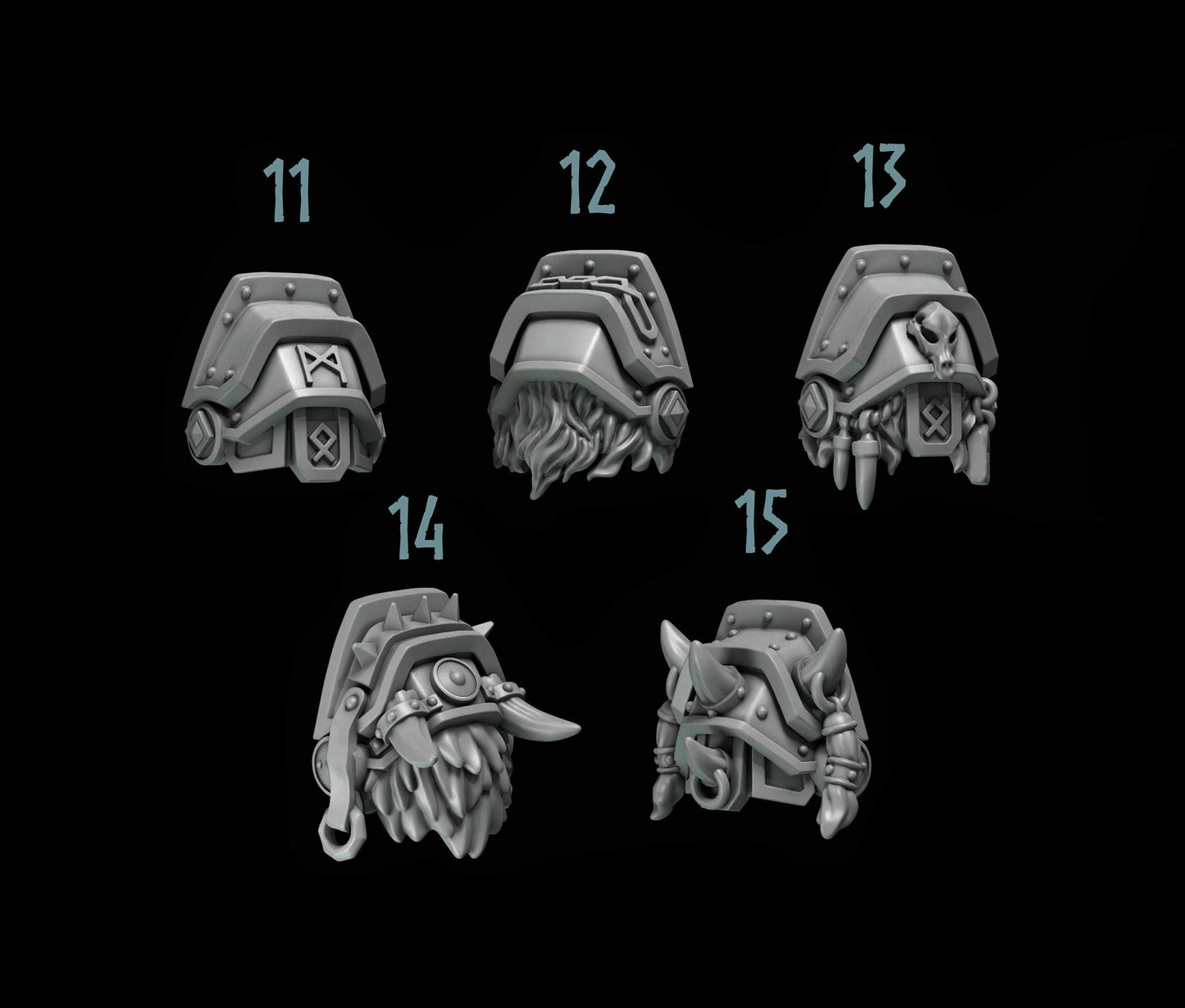 Primal Beasts Wolves [Shoulderpads #3] Elite Upgrade Kit (Set of 5)