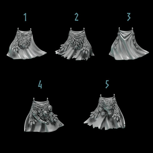 Primal Beasts [Termi Cloak & Cape] Elite Upgrade Kit (Set of 5)