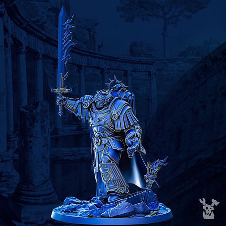 Legio Prima Victrix - Quintus Aexius The Conditor by DakkaDakka Miniatures - Grimdark | Sci-fi Future | Ultra Space | Marine Warriors
