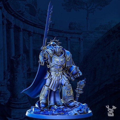 Legio Prima Victrix - Quintus Aexius The Conditor by DakkaDakka Miniatures - Grimdark | Sci-fi Future | Ultra Space | Marine Warriors