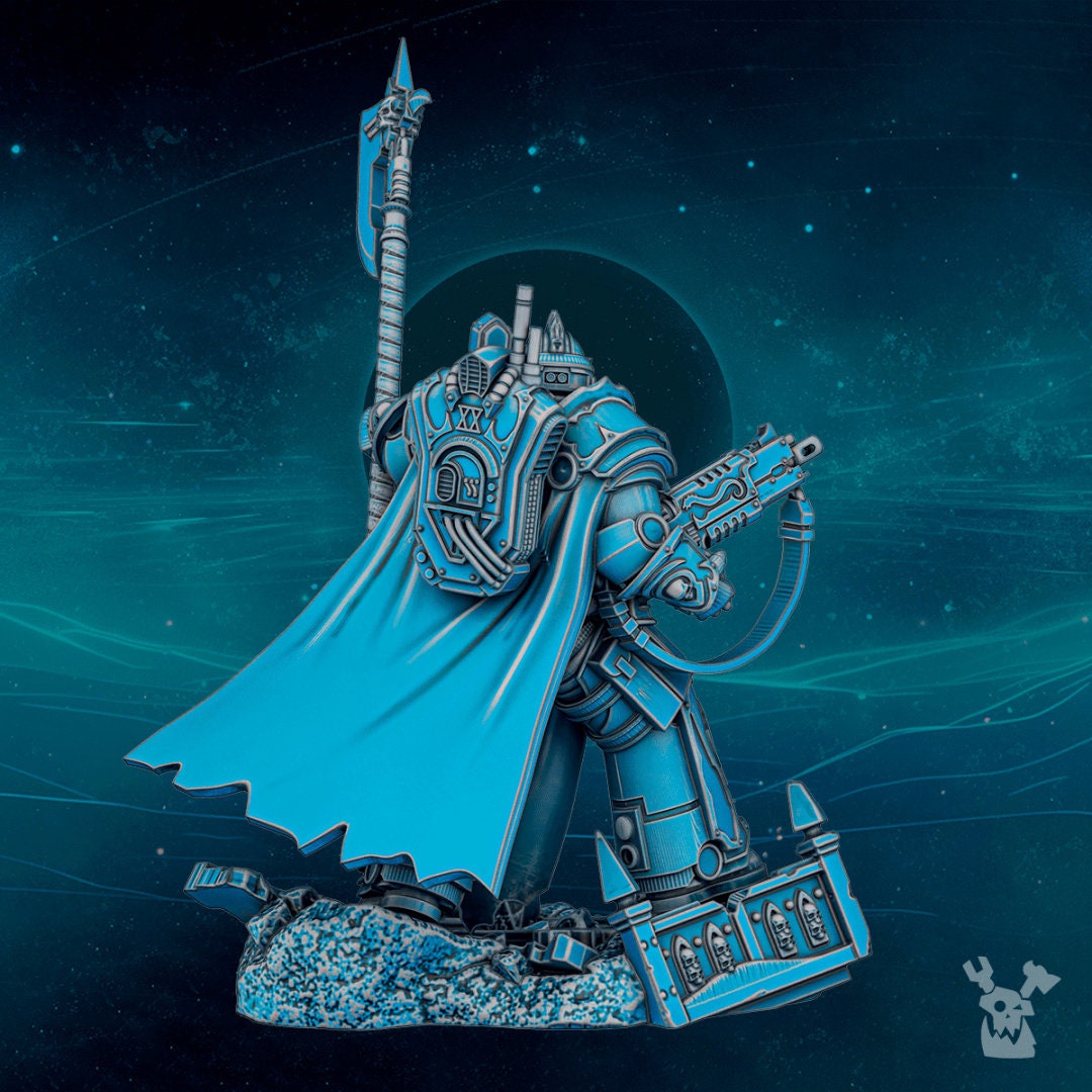 Scylla Alfarat The First Twin by DakkaDakka Miniatures - Grimdark | Sci-fi Future | Ultra Space | Warrior Marines | Chaos Traitor | Alpha