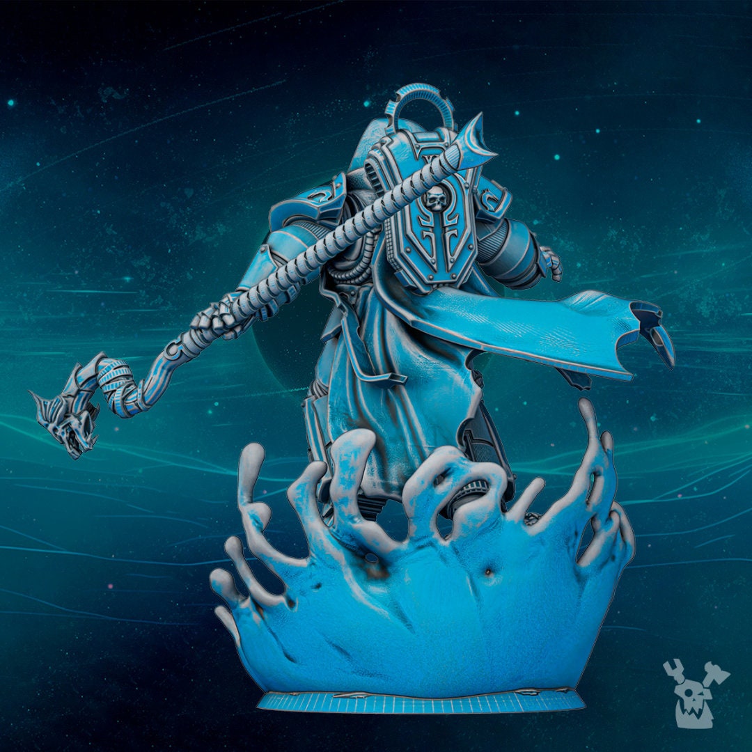 Scylla Nethuns the Tidal Wave by DakkaDakka Miniatures - Grimdark | Sci-fi Future | Ultra Space | Warrior Marines | Chaos Traitor | Alpha