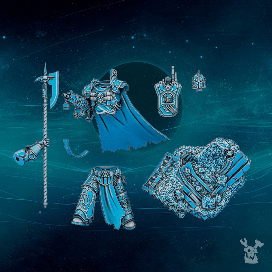 Scylla Alfarat The First Twin by DakkaDakka Miniatures - Grimdark | Sci-fi Future | Ultra Space | Warrior Marines | Chaos Traitor | Alpha