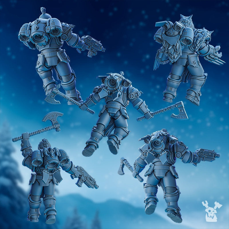 Stormbringer Tempest Wolves (Set of 5)