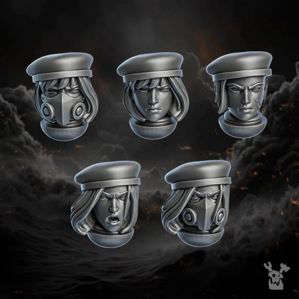 Order of Repentance Heads (Set of 5)