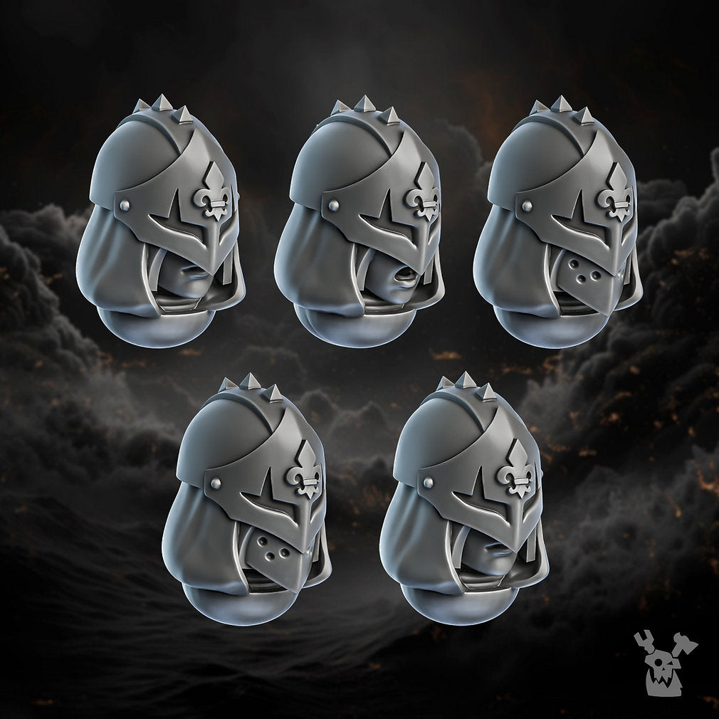 Sisters of Redemption Heads (Set of 5)