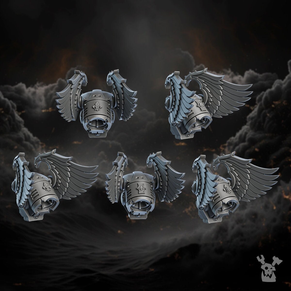 Retribution Angels Wingpacks (Set of 5)