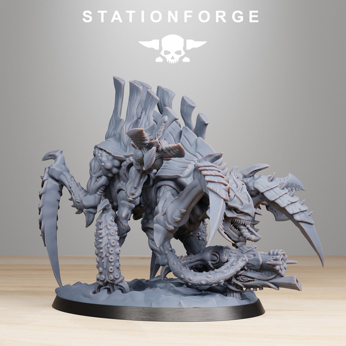 Xenarid Tygorthon 12K | 16K UHD by StationForge Miniatures - | Grimdark | Xenos | Alien | Neuro | Psyker | Synapse | Shadows In the Warp