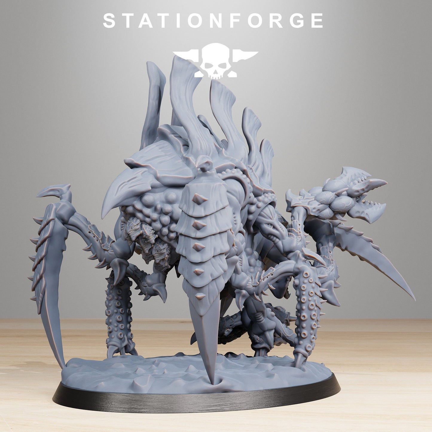 Xenarid Tygorthon 12K | 16K UHD by StationForge Miniatures - | Grimdark | Xenos | Alien | Neuro | Psyker | Synapse | Shadows In the Warp