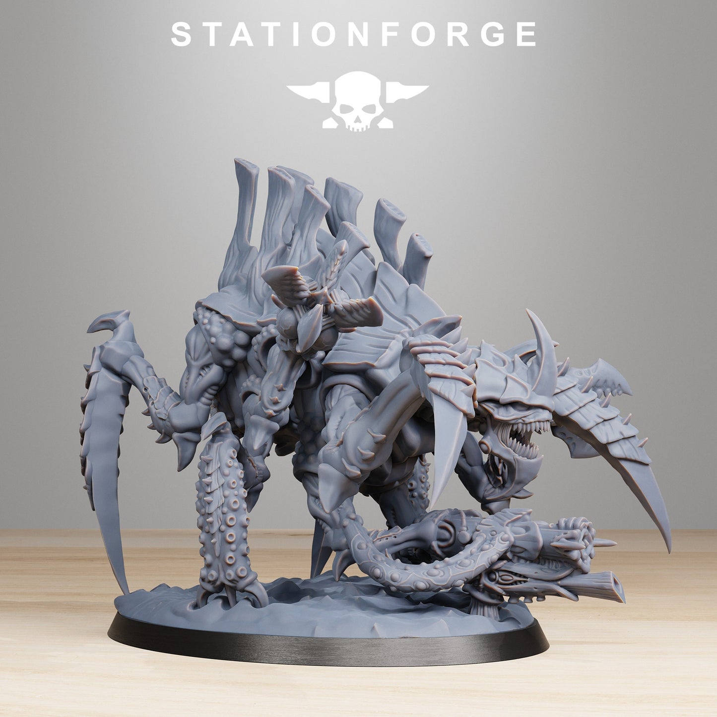 Xenarid Tygorthon 12K | 16K UHD by StationForge Miniatures - | Grimdark | Xenos | Alien | Neuro | Psyker | Synapse | Shadows In the Warp