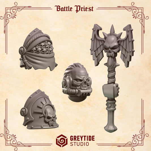 Crimson Lords Battle Priest Upgrade Kit [Greytide Studio]