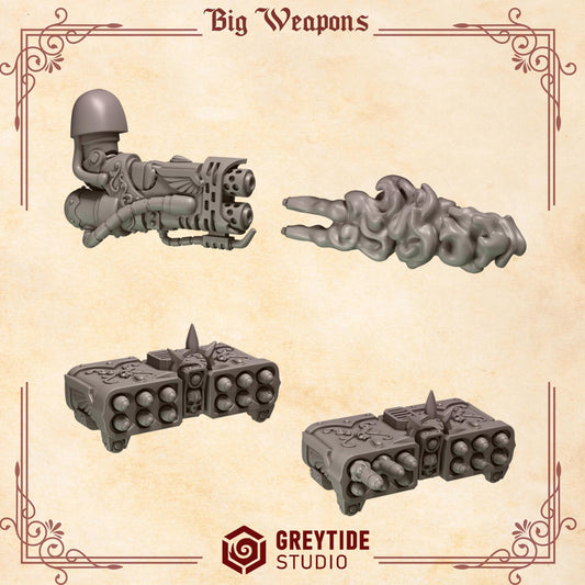 Crimson Lords Termi Weapons (Set of 4) [Greytide Studio]