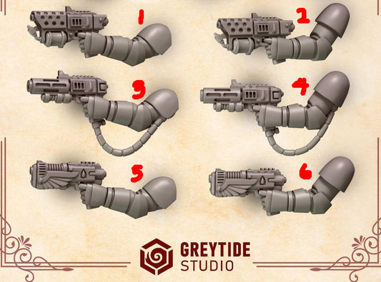 Crimson Lords Guns Kit (Set of 5) [Greytide Studio]