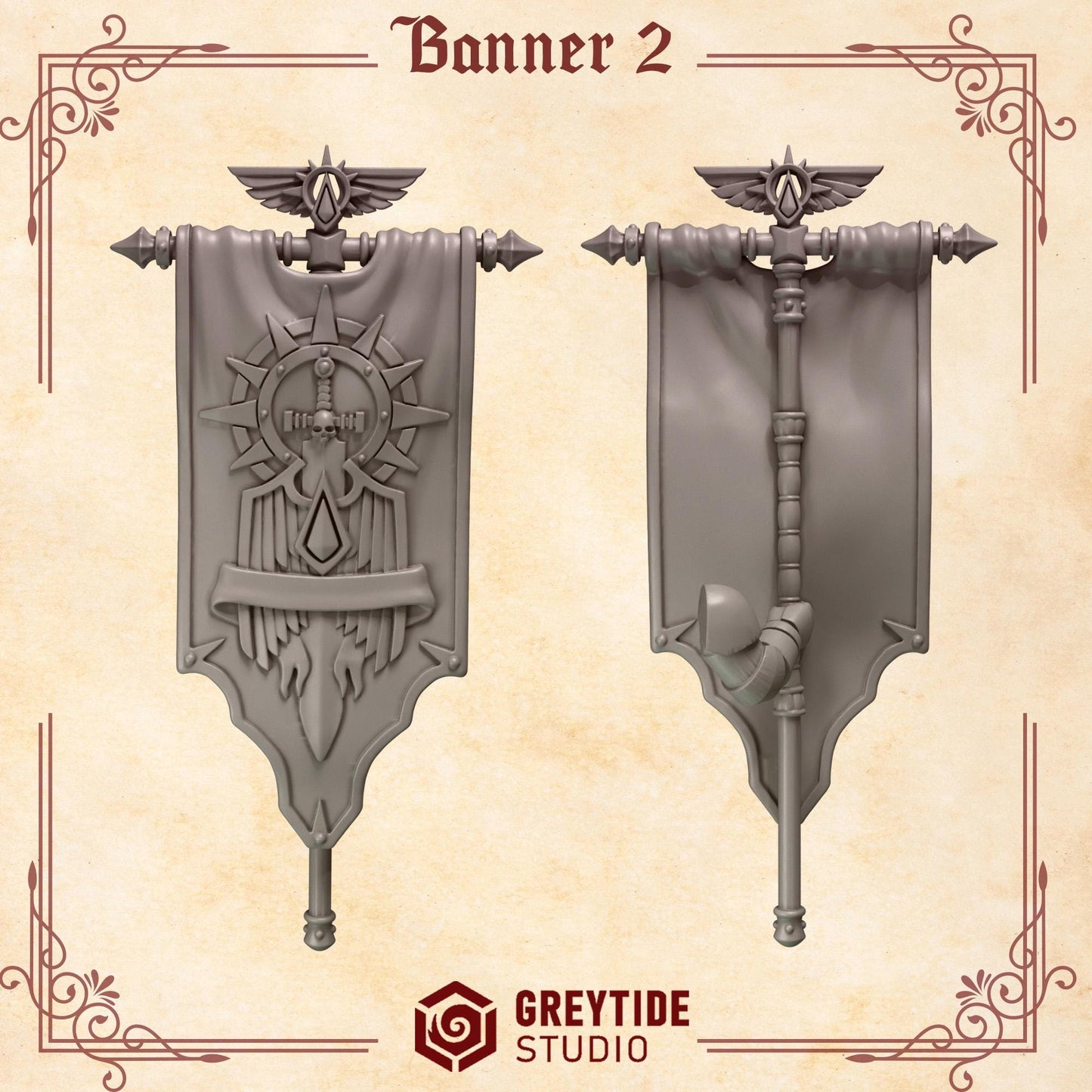 Crimson Lords Vex Banner [Greytide Studio]