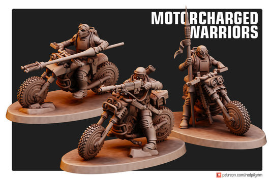 Motorcharged Warriors (Set of 3)