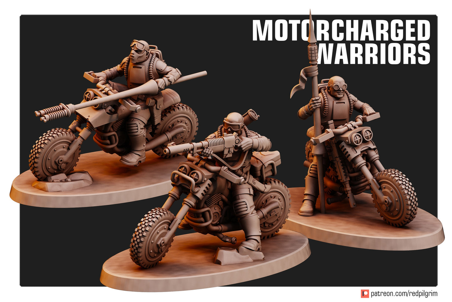 Motorcharged Warriors (3 Models)