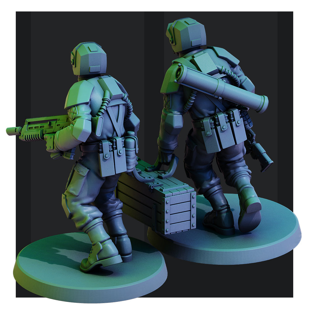 Airborne Vanguard Force (10 Models)