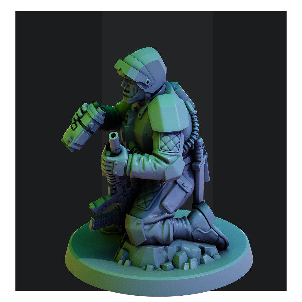 Airborne Vanguard Force (10 Models)