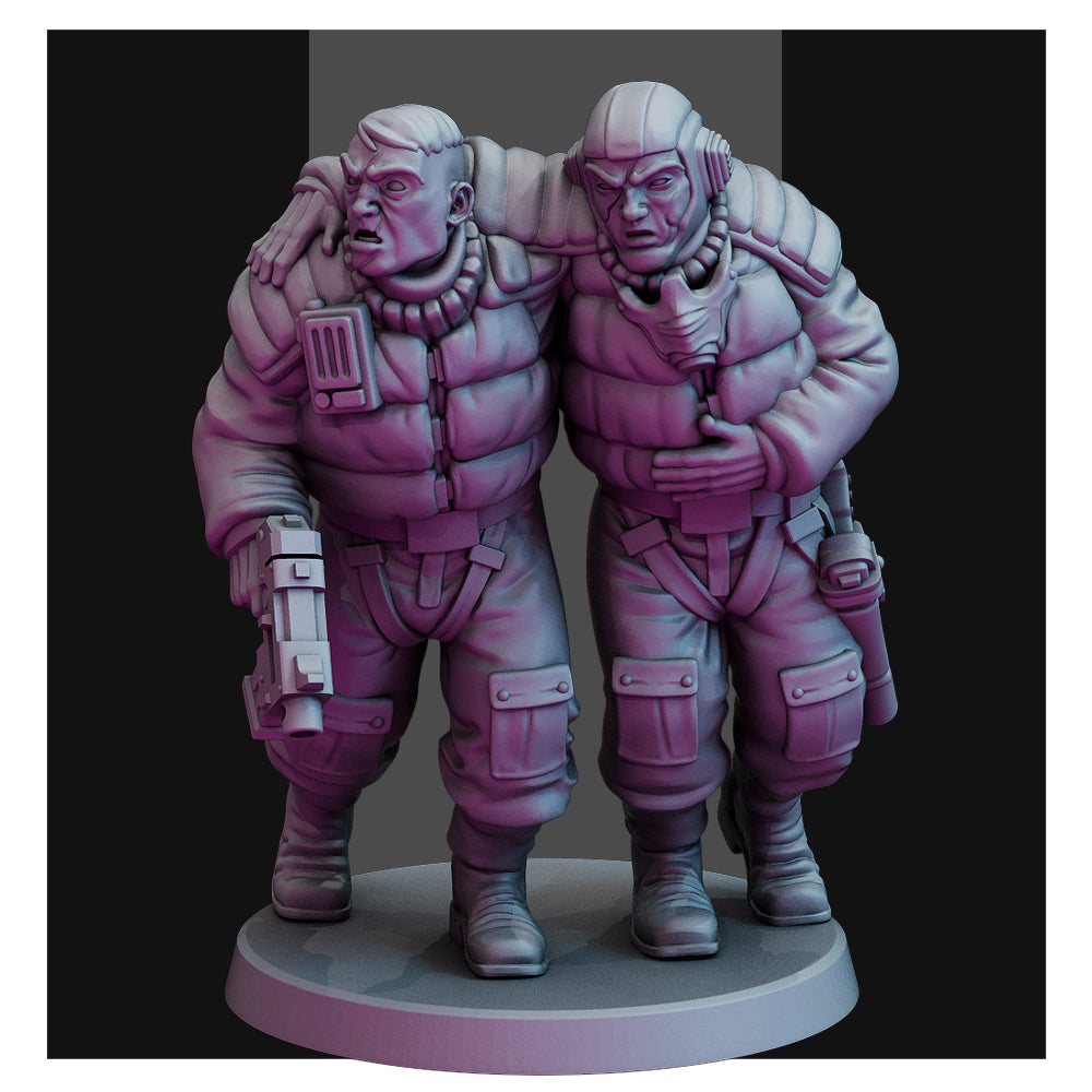 Crash Landing Team (4 Models)
