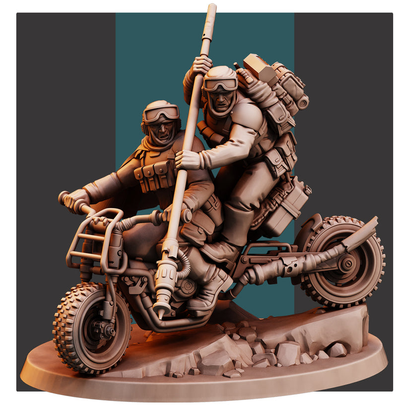 Desert Hawks Rough Riders (3 Models)