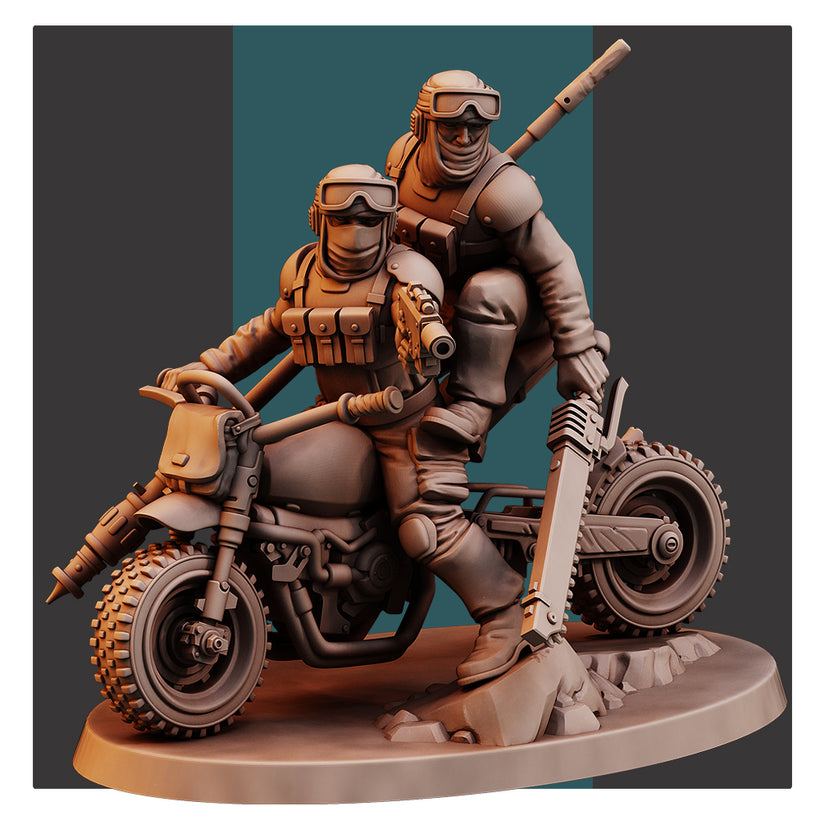 Desert Hawks Rough Riders (3 Models)