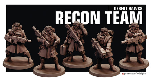 Desert Hawks Recon Team (Set of 5)