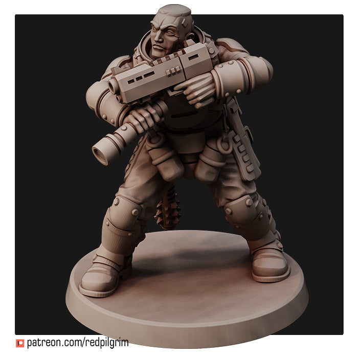 Riot Police Unit (5 Models)