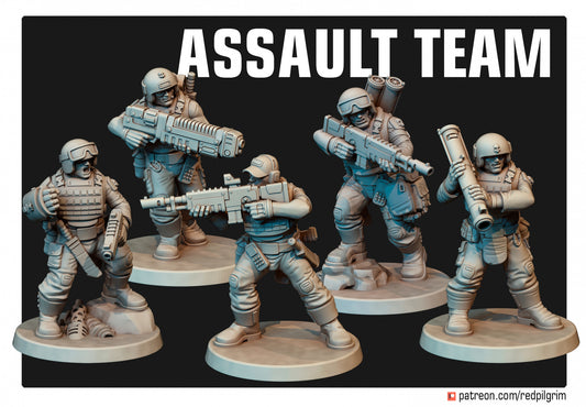 Assault Team (Set of 5)