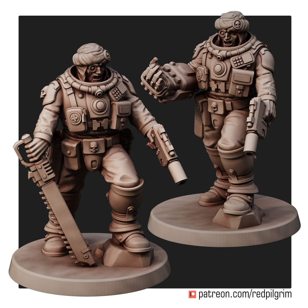 Desert Hawks Command Squad (Set of 5)