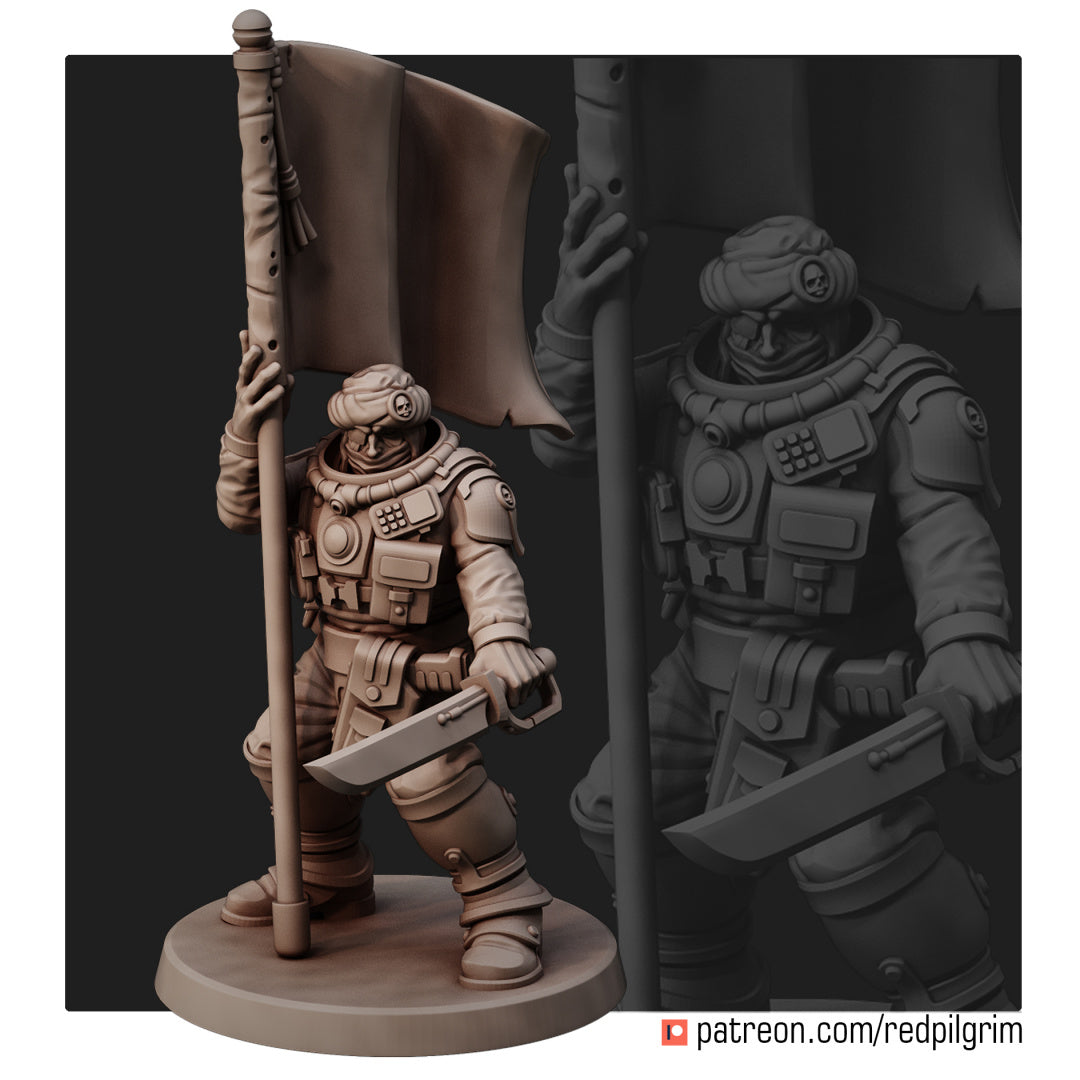 Desert Hawks Command Squad (Set of 5)