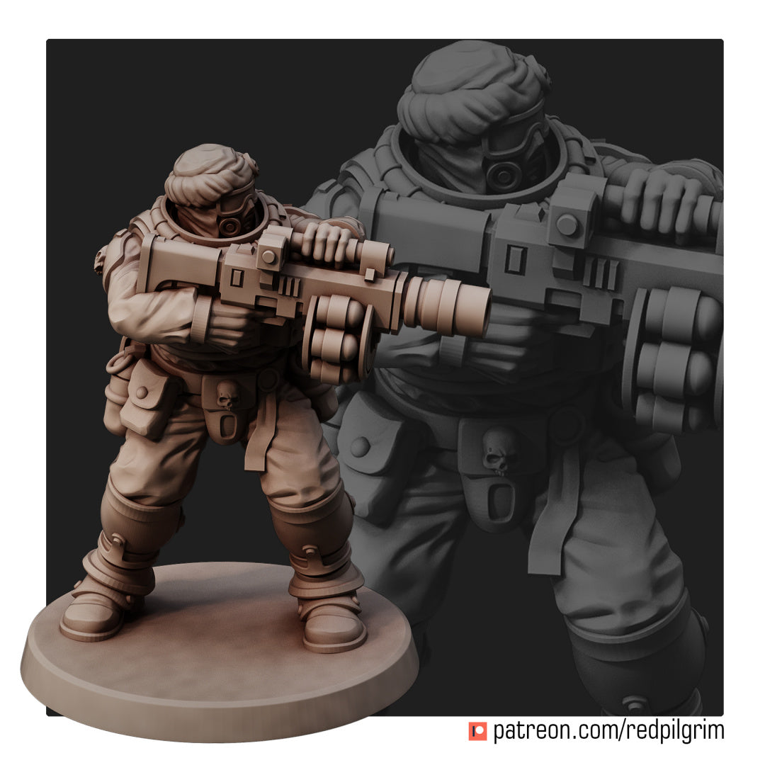 Desert Hawks Command Squad (Set of 5)