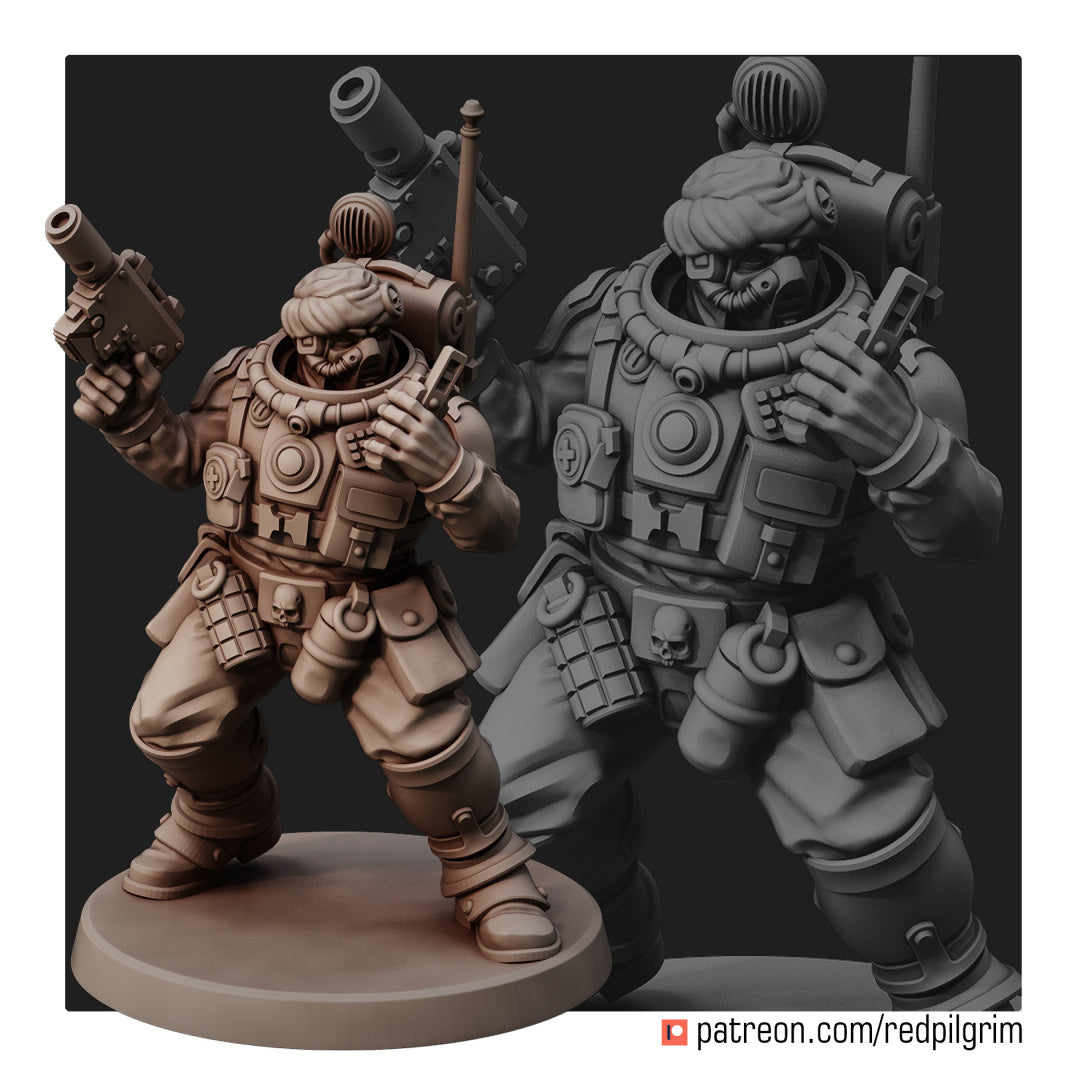 Desert Hawks Command Squad (Set of 5)
