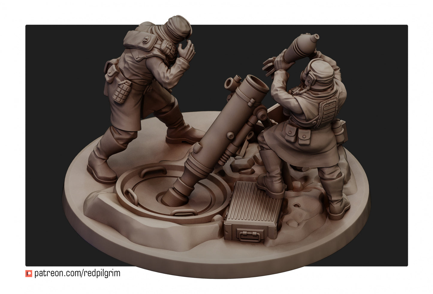 Desert Hawks Mortar Team