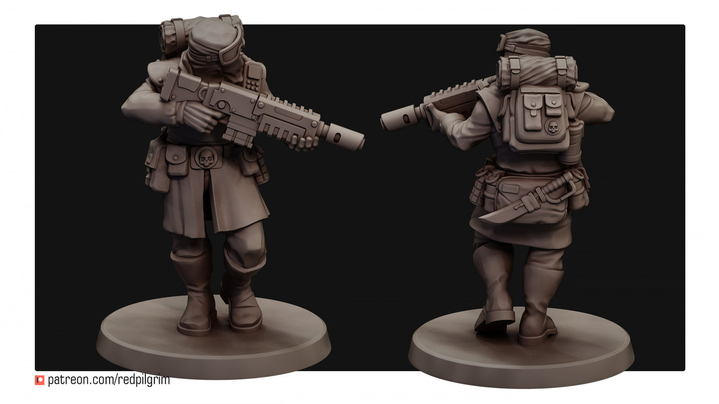 Desert Hawks Frontline Team (5 Models)