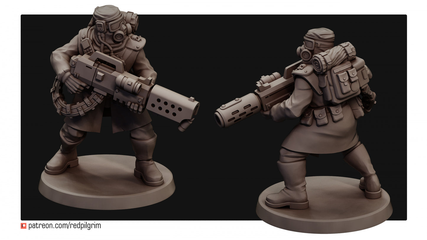 Desert Hawks Frontline Team (Set of 5)