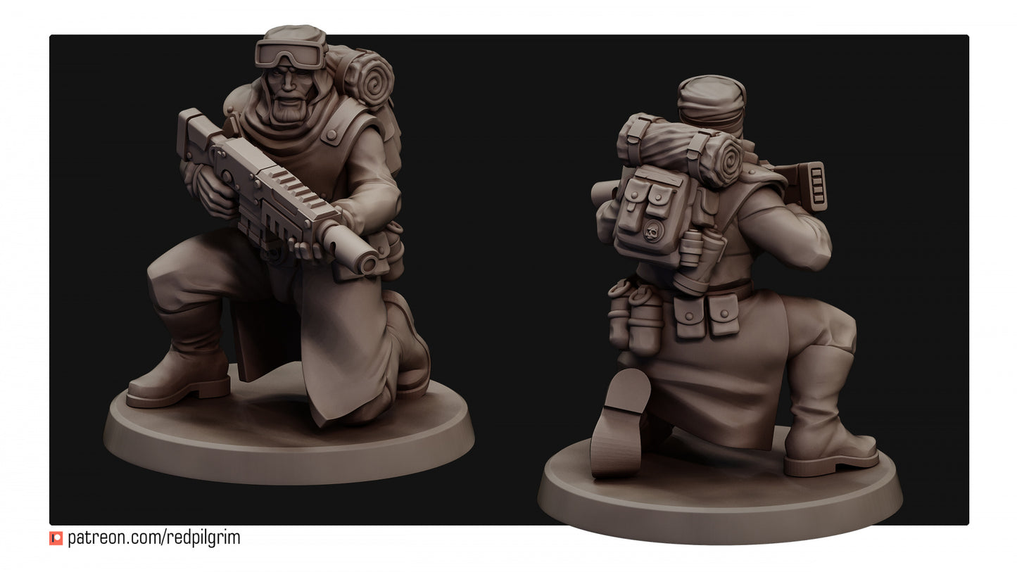 Desert Hawks Frontline Team (Set of 5)