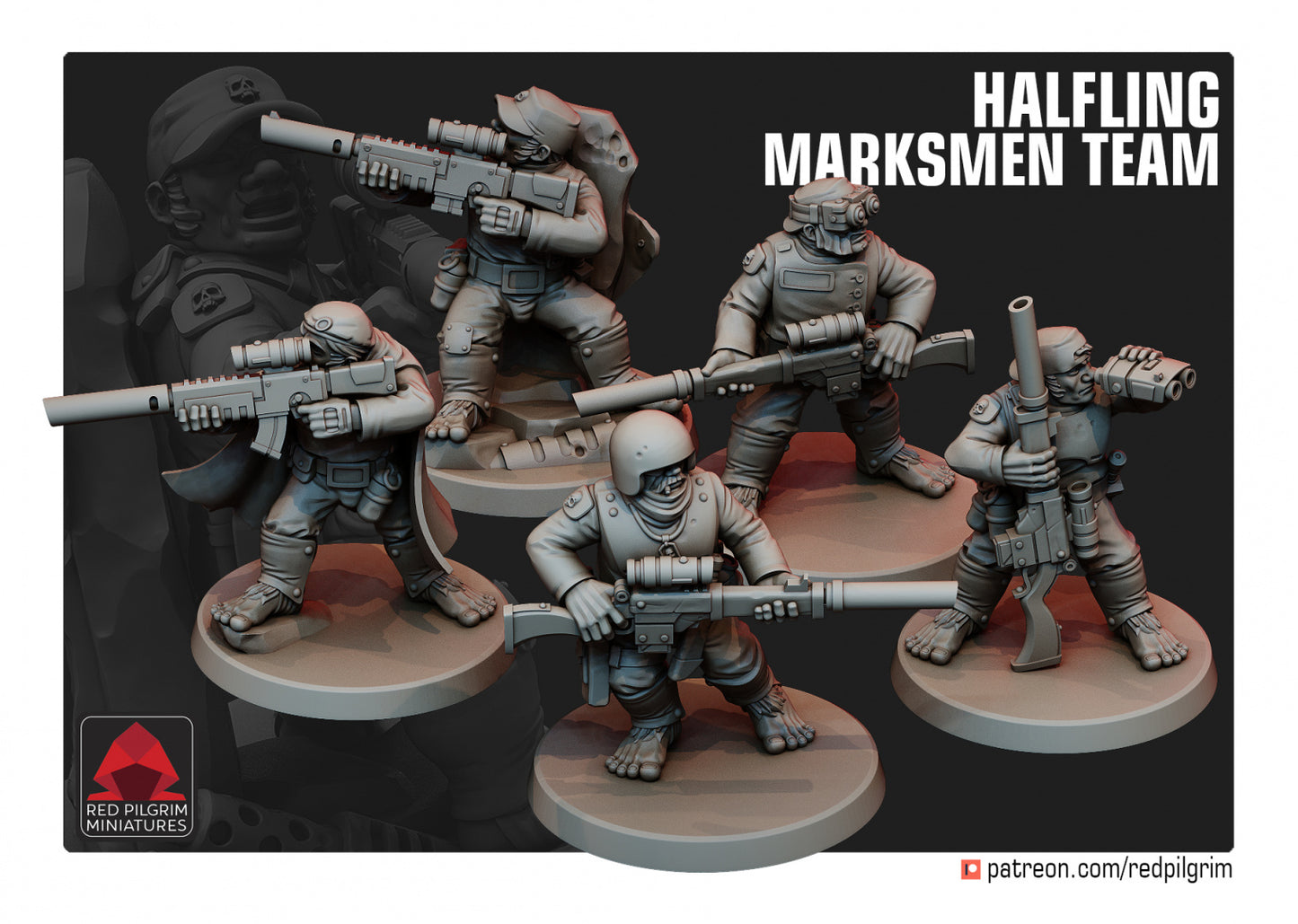 Halfling Marksmen (Set of 5)